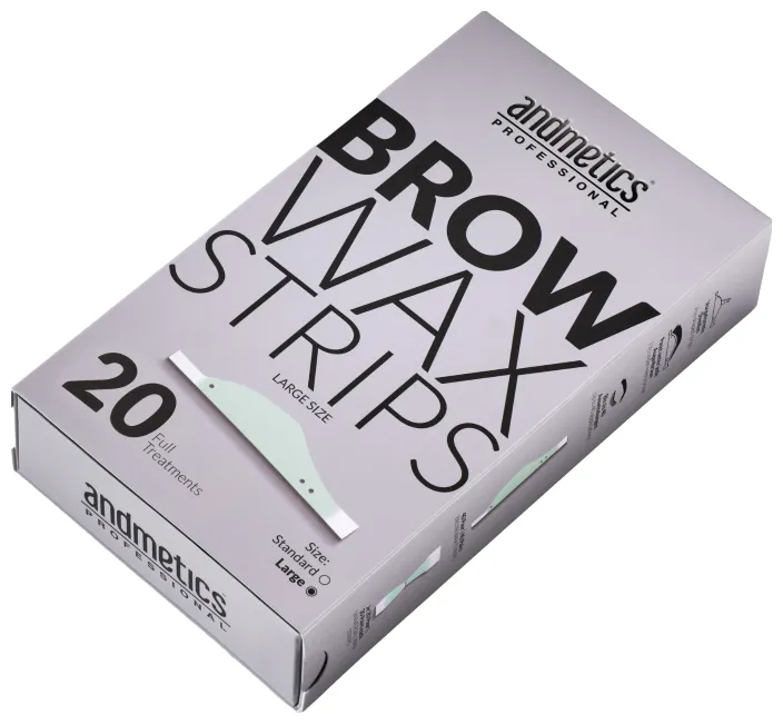andmetics professional Brow Wax Strips Large