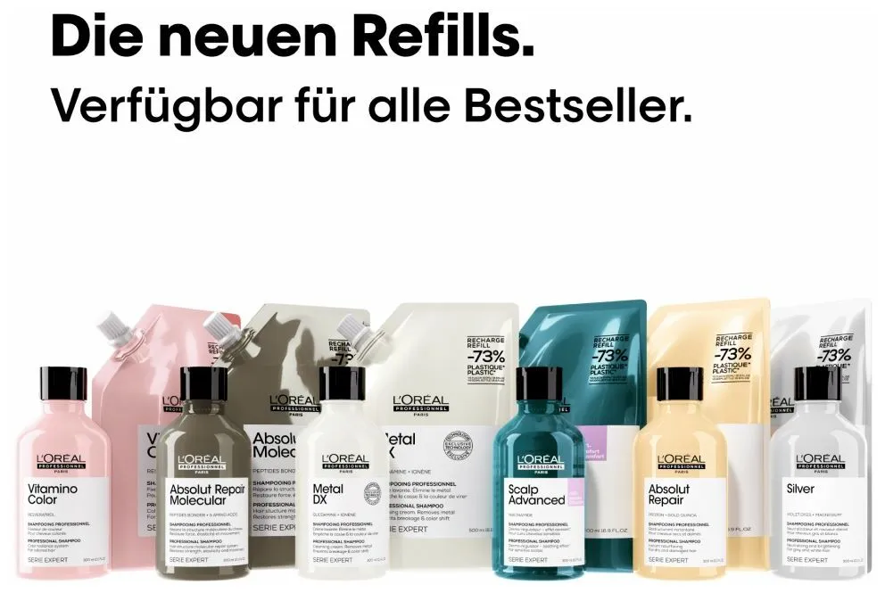 L'Oréal Série Expert Absolut Repair Refill Shampoo 500ml