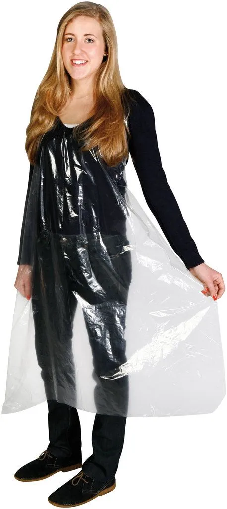 Comair Einweg Färbeschürze transparent glatt 25er Beutel