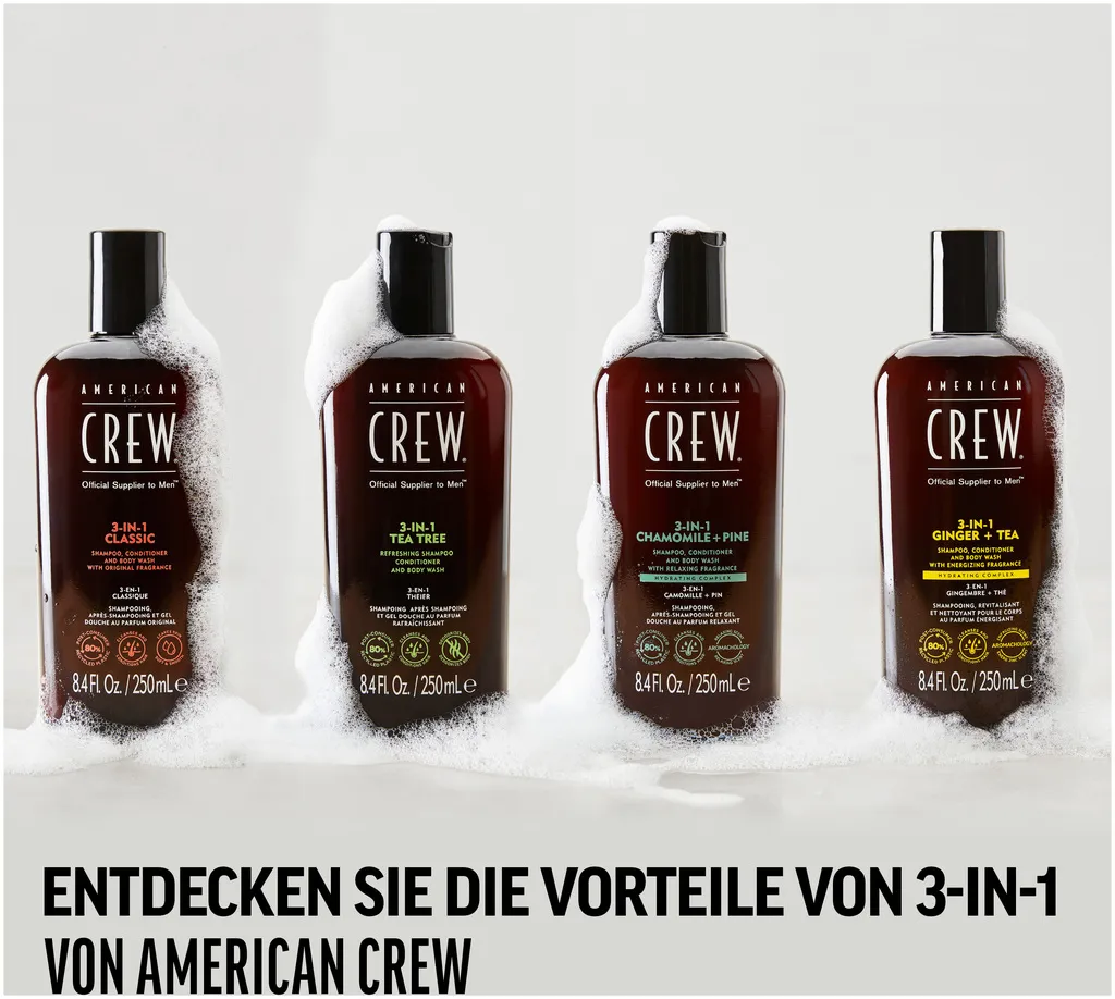American Crew 3 in 1 Classic Shampoo