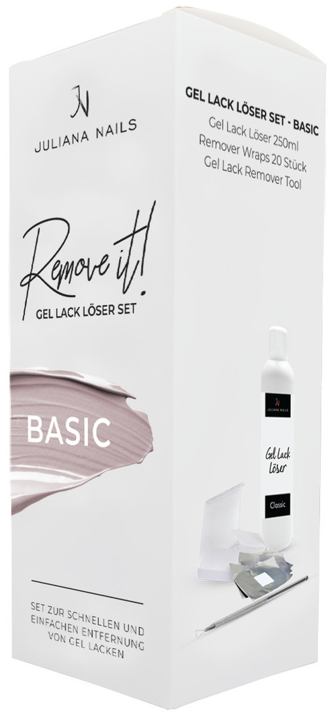 Juliana Nails Gel Lack Löser Set Basic