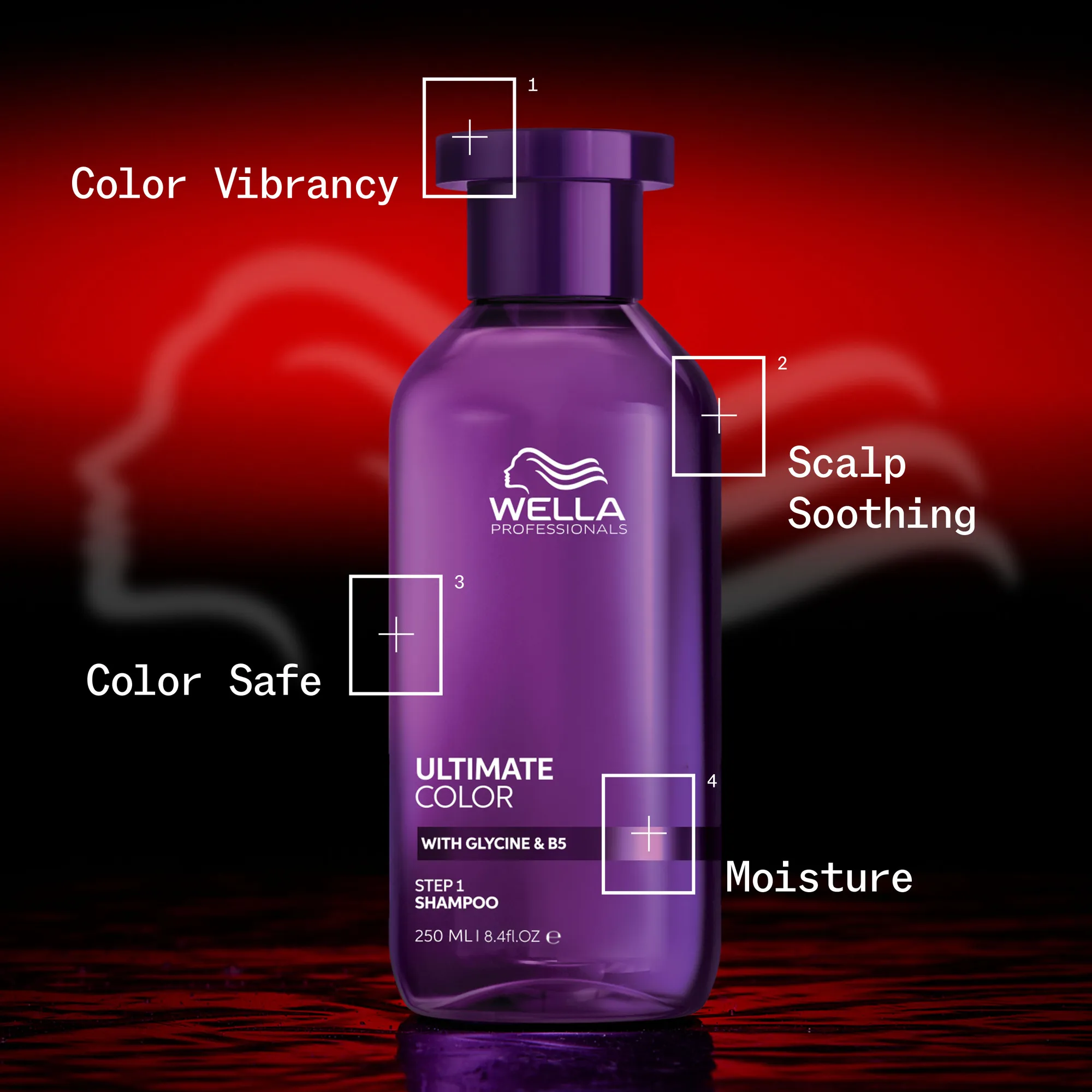 Wella Ultimate Color Sulfatreies Shampoo