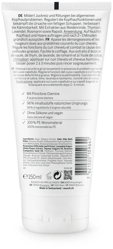 Rausch Spezial-Conditioner mit Weidenrinde